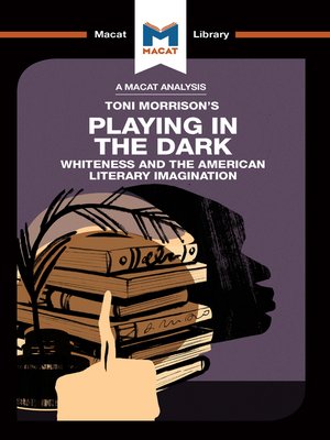 cover image of An Analysis of Toni Morrison's Playing in the Dark